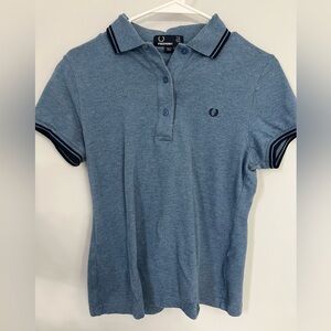 Fred Perry Polo twin tipped Navy/Blue Heather